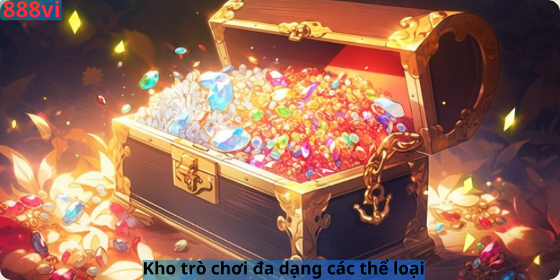 Kho trò chơi đa dạng các thể loại